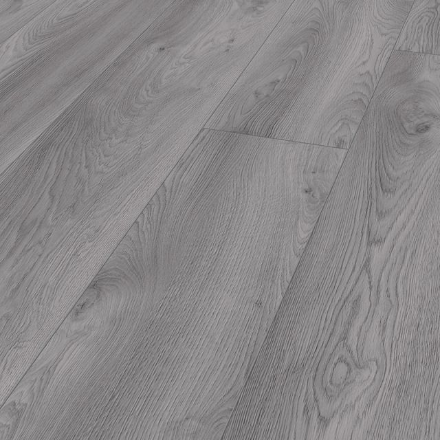 Suelo Laminado Hidrófugo Ac5 10Mm Residence Macro Oak Light Grey 1019