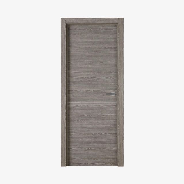 Puerta Laminada X2001 Zenic Greca Blanca Perciber Frontal 54214498