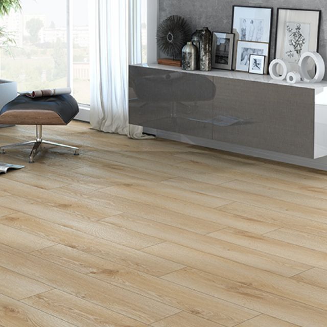 Suelo Laminado Ac5 N Line Roble 501 Instalado En Un Salon 7Dac2F47