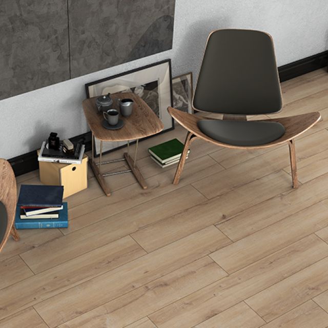 Suelo Laminado Ac5 N Line Roble 507 Instalado En Un Salon 9881473B