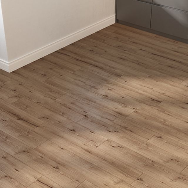 Suelo Laminado Ac5 N Line Roble Marron 504 Instalado En Un Salon B1Ba8Aa9