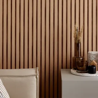 Linerio M-Line Natural Instalado En Una Habitación