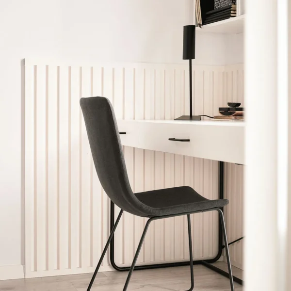 Linerio L-Line Blanco Instalado A Media Pared