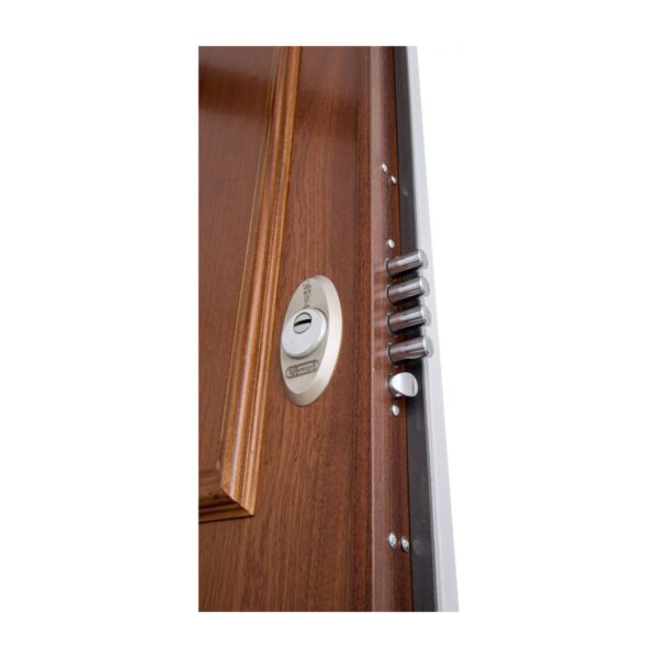 Puerta Acorazada Provenzal Sapelly/Blanco Serie V S105 - Imagen 4