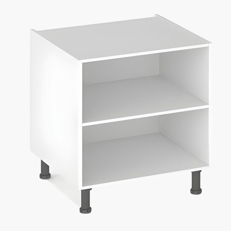 Mueble bajo de cocina blanco 70x90x58 cm