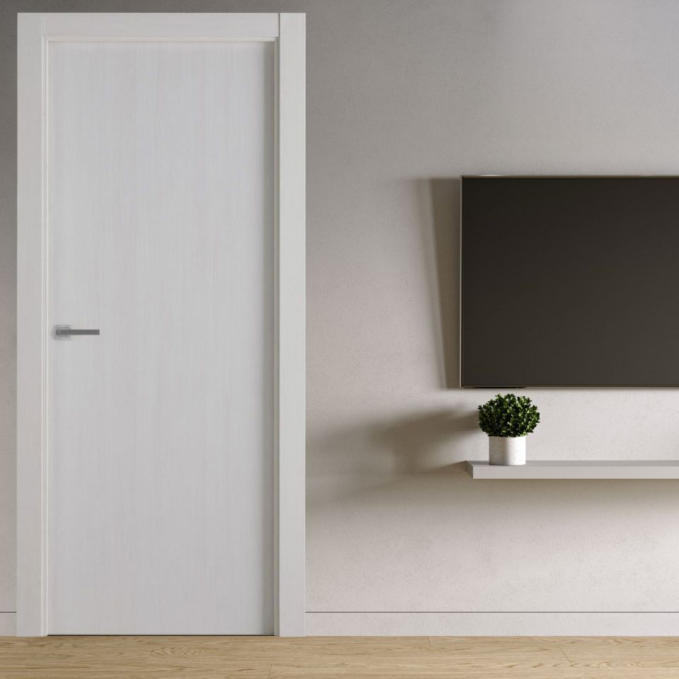 Puerta laminada G1000 Talcum en ambiente moderno