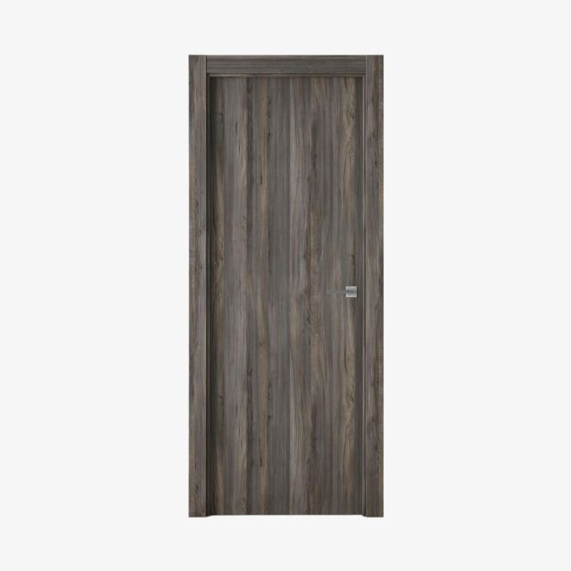 puerta laminada g1000 vulcano perciber vista frontal sobre fondo blanco