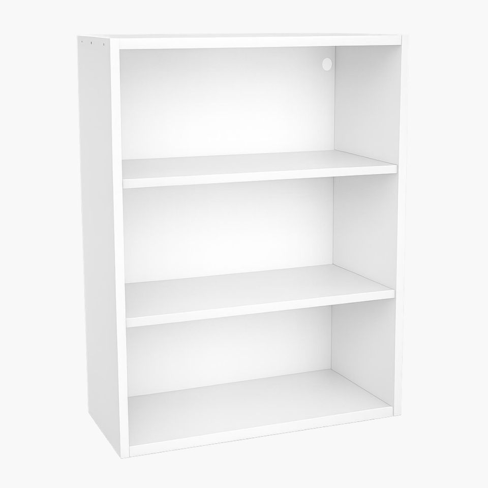 Mueble de cocina alto blanco 90x70x33cm con estantes interiores