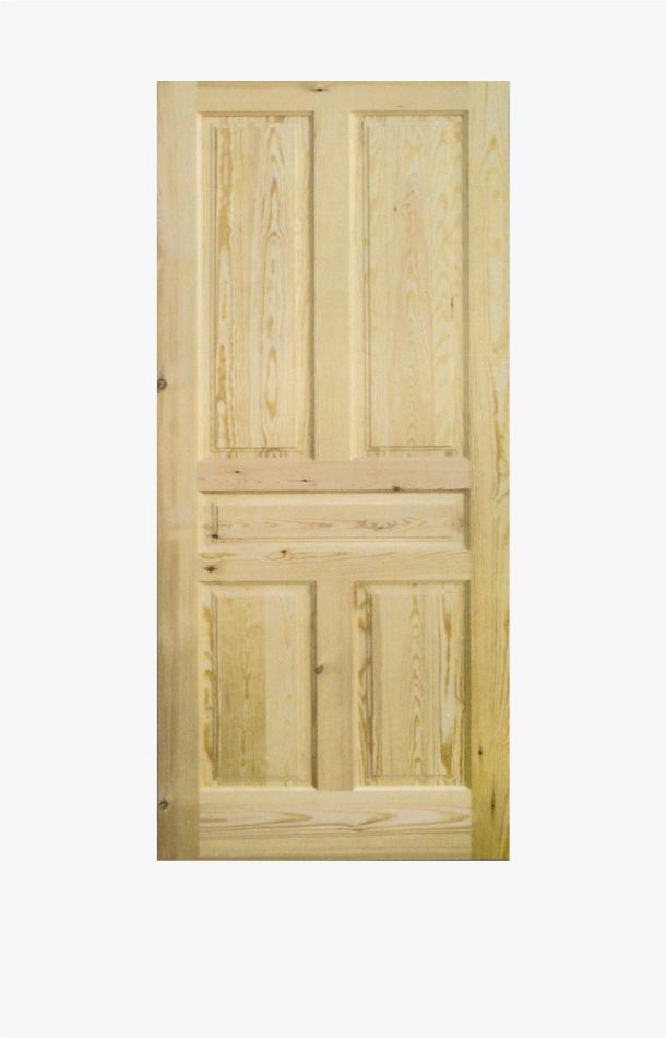 puerta clásica de madera exterior