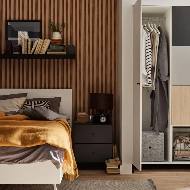 linerio l-line natural instalado en una habitación