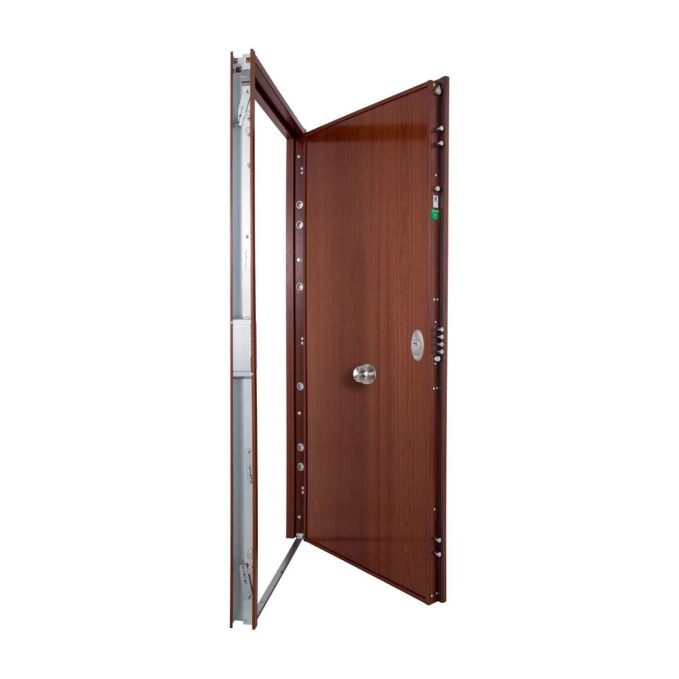 puerta acorazada lisa sapelly estructura