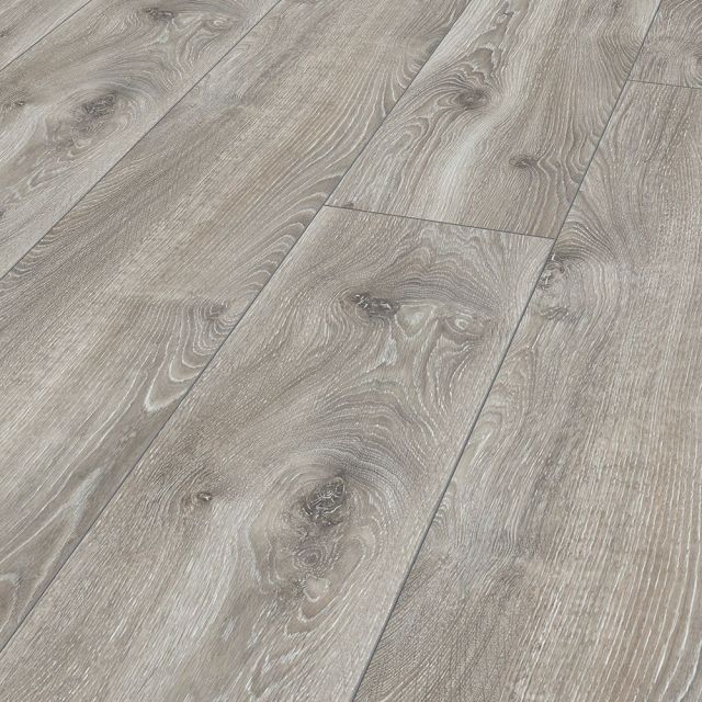 Suelo Laminado Hidrófugo Ac5 10Mm Residence Highland Oak Silver 1013