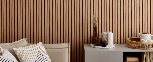 linerio m-line natural instalado en una habitación