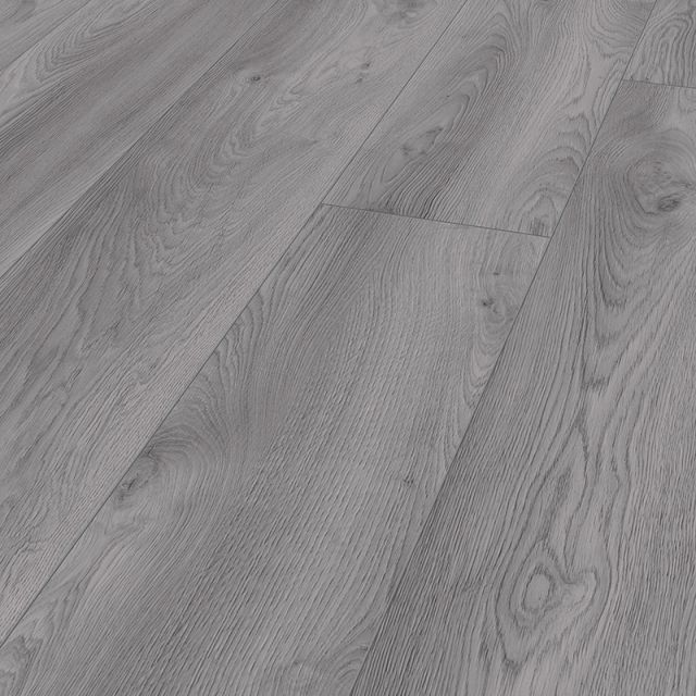 Suelo Laminado Hidrófugo AC5 10mm Residence Macro Oak Light Grey 1019