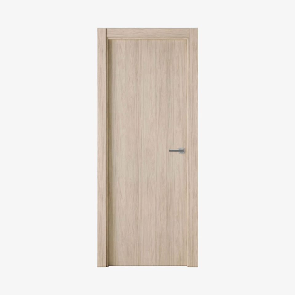Puerta interior lisa color Roble Arena modelo G1000 Perciber