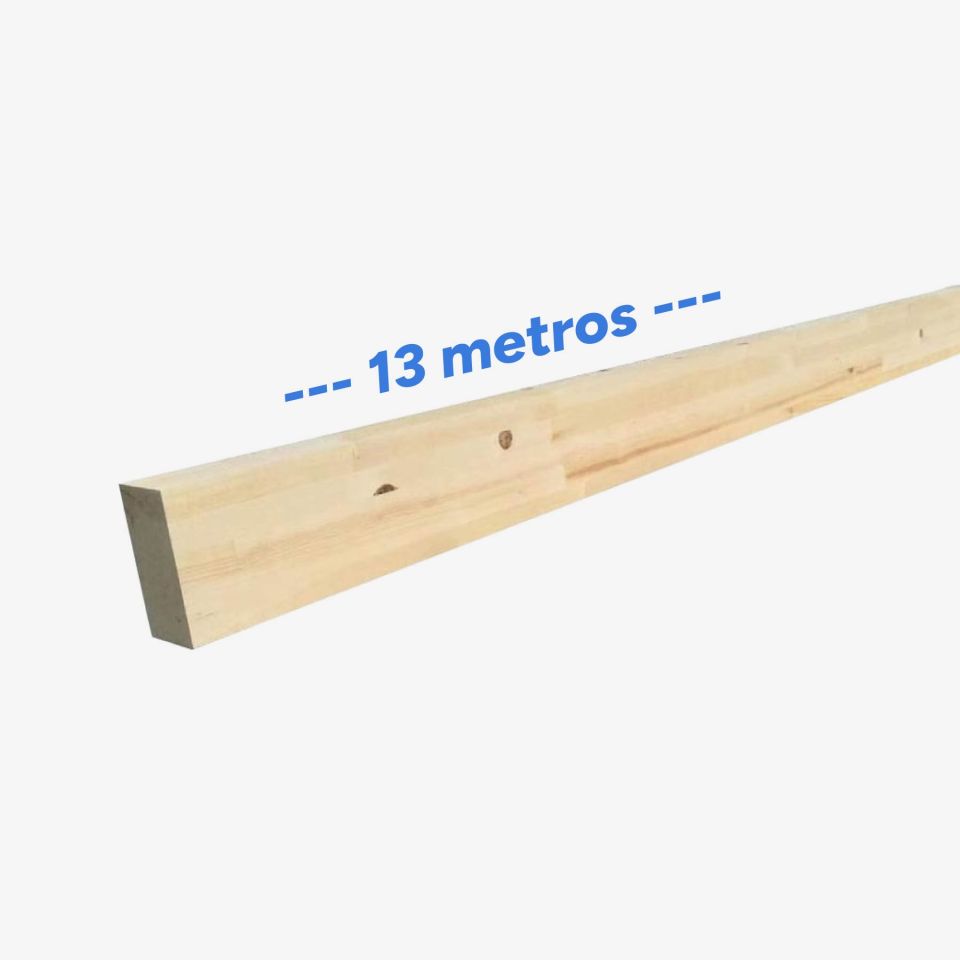 viga de madera 13 metros