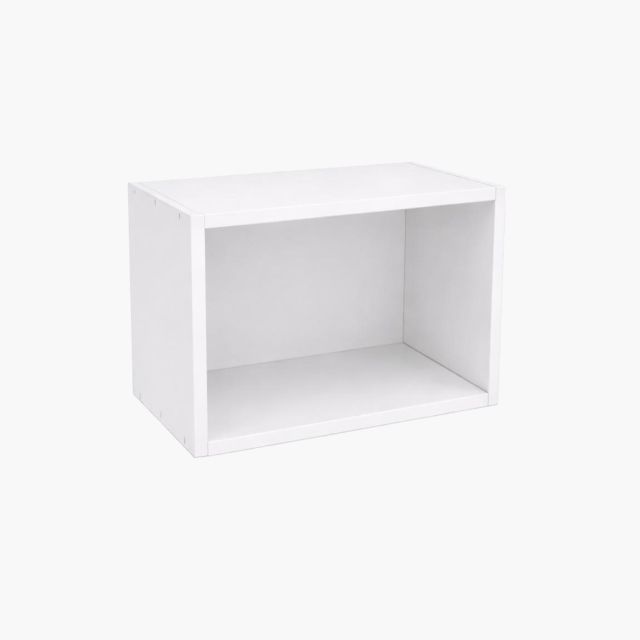 Mueble de cocina alto blanco sobre campana 40x60x33cm ideal para campanas extractoras, con diseño funcional y acabado en color blanco