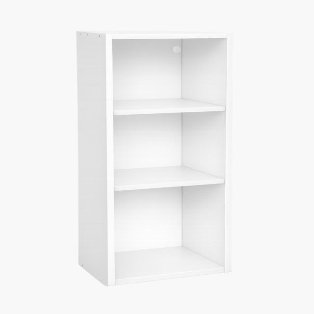 Mueble de cocina alto blanco 90x60x33cm con estantes interiores